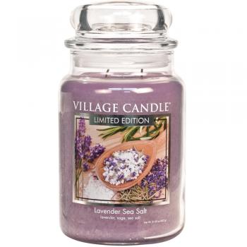 Village Candle Dome 602g - Lavender Sea Salt